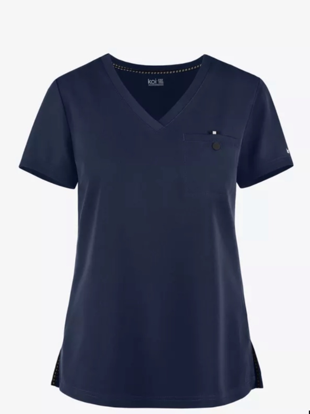Koi Women's Scrub Top - Navy - Small